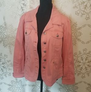 LAI pink denim jacket